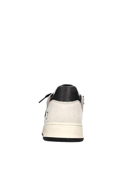 Sneakers in camoscio D.A.T.E. | COURT 2.0 POWDERMUD-NERO